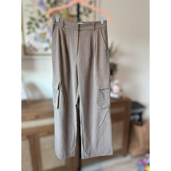 Abercrombie & Fitch Sloane Lightweight Tailored Cargo Pant Beige Womens Sze 27/4 - Picture 10 of 13